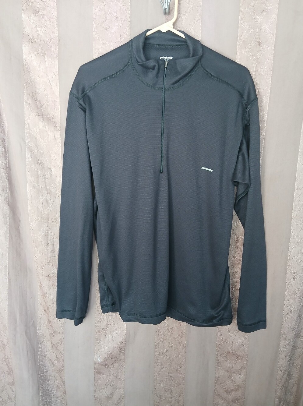 💎 Patagonia Men's Top Capilene 1/4 Zip Long Sleeve Pullover